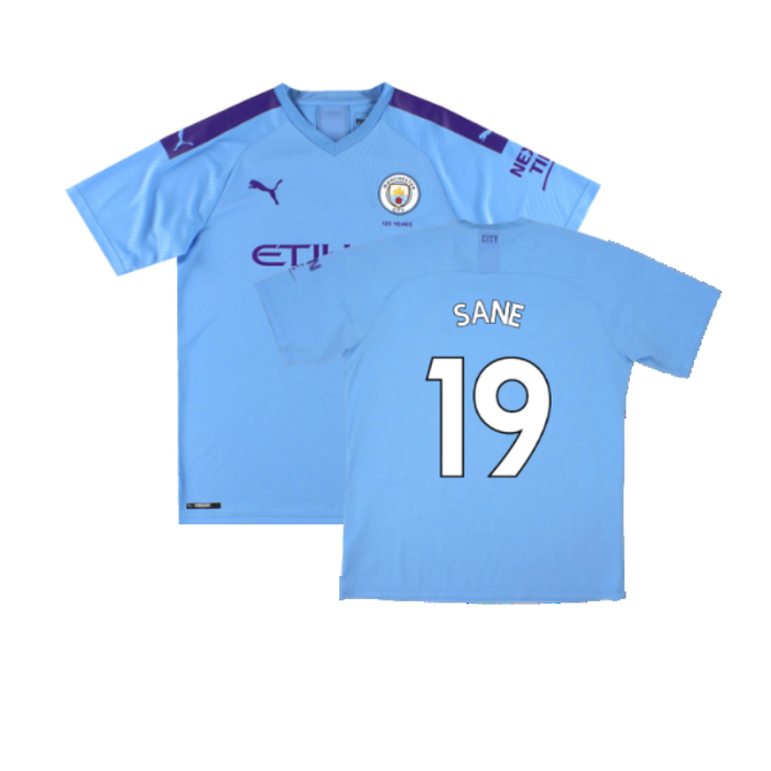 Manchester City 2019-20 Home Shirt (Excellent) (Sane 19)