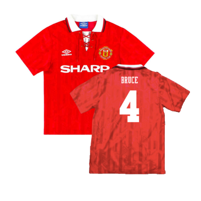 Manchester United 1992-94 Home (L) (Very Good) (Cantona 7)