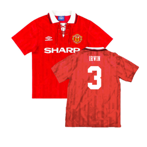 Manchester United 1992-94 Home (XXL) (Excellent) (Law 10)_0