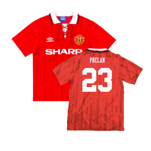 Manchester United 1992-94 Home (L) (Very Good) (Robson 12)_0