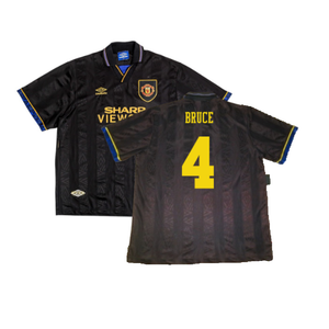 Manchester United 1993-95 Away Shirt (S) (Excellent) (Bruce 4)_0