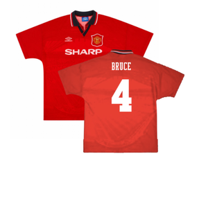 Manchester United 1994-96 Home Shirt (XXL) (Excellent) (Bruce 4)_0