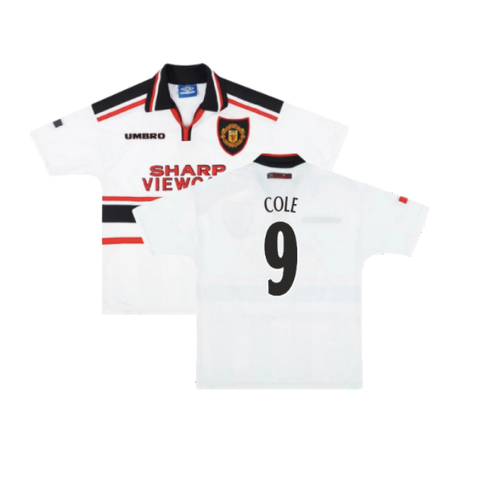 Manchester United 1997-98 Away Shirt (M) (Excellent) (Cole 9)