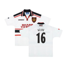 Manchester United 1997-98 Away Shirt (XL) (Excellent) (Keane 16)_0