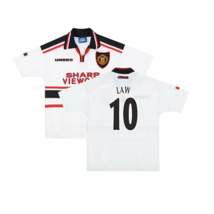 Manchester United 1997-98 Away Shirt (Good) (Law 10)