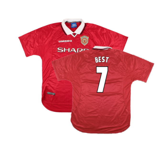 Manchester United 1997-99 European Home Shirt (XL) (Excellent) (Best 7)