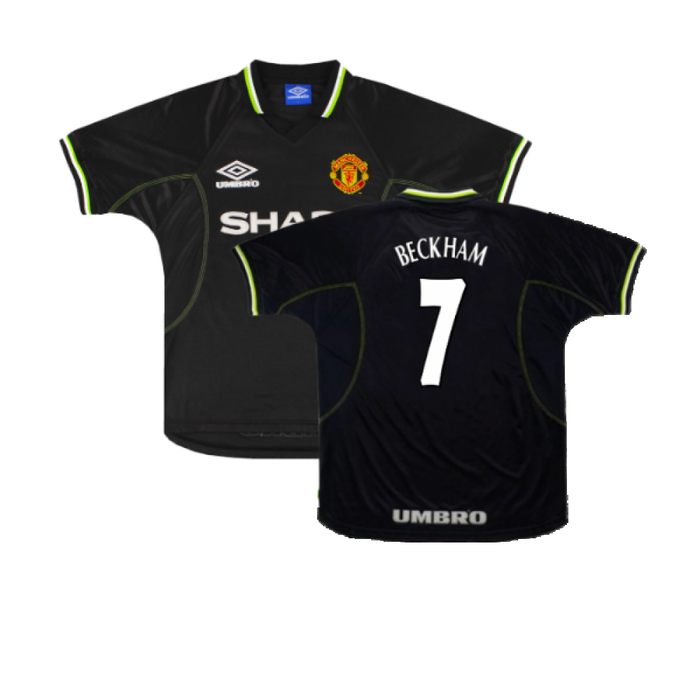 Manchester United 1998-2000 Third (Excellent) (Beckham 7)