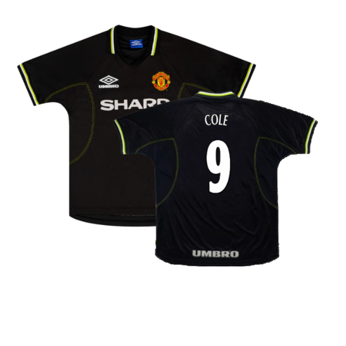 Manchester United 1998-99 Third Shirt (Very Good) (Cole 9)