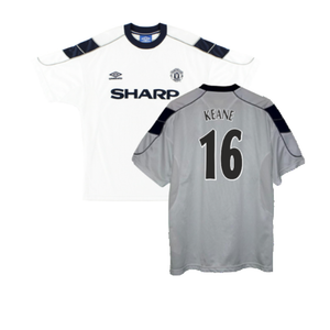 Manchester United 1999-00 Third Shirt (XXL) (Excellent) (Keane 16)_0