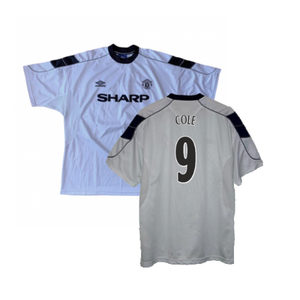 Manchester United 2000-01 Away Shirt (XXL) (Very Good) (Cole 9)_0