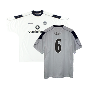 Manchester United 2000-01 Away Shirt (XL) (Very Good) (Stam 6)_0