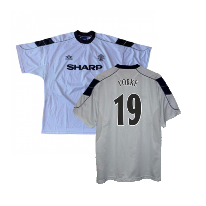 Manchester United 2000-01 Away Shirt (XXL) (Very Good) (Yorke 19)