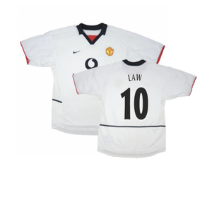 Manchester United 2002-03 Away Shirt (Very Good) (Law 10)_0