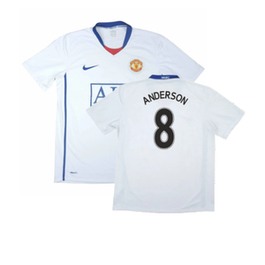 Manchester United 2008-09 Away Shirt (3XL) (Very Good) (Anderson 8)_0