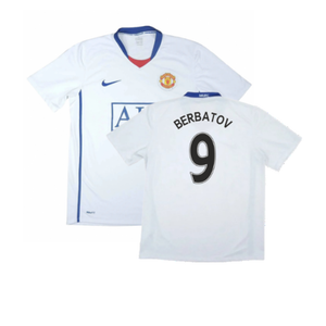 Manchester United 2008-09 Away Shirt (3XL) (Very Good) (Berbatov 9)_0