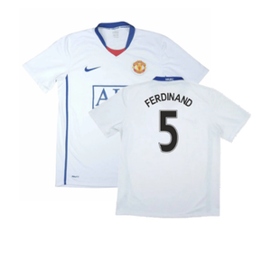 Manchester United 2008-09 Away Shirt (Very Good) (Ferdinand 5)_0