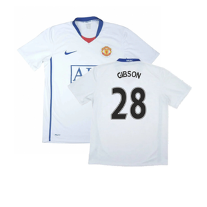 Manchester United 2008-09 Away Shirt (Very Good) (Gibson 28)_0