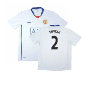 Manchester United 2008-09 Away Shirt (Very Good) (Neville 2)_0