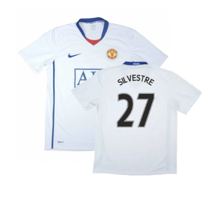 Manchester United 2008-09 Away Shirt (3XL) (Very Good) (Silvestre 27)