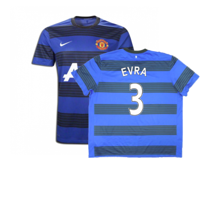 Manchester United 2011-12 Away Shirt (Excellent) (Evra 3)