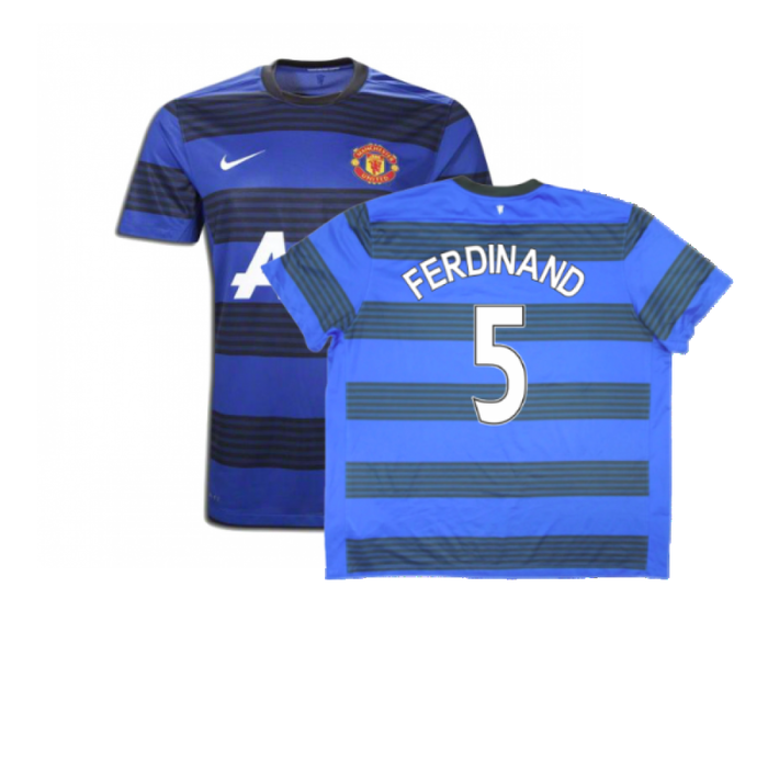 Manchester United 2011-12 Away Shirt (Excellent) (Ferdinand 5)