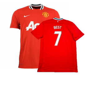 Manchester United 2011-12 Home Shirt (2XL) (Very Good) (BEST 7)_0