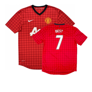 Manchester United 2012-13 Home Shirt (S) (Good) (Best 7)_0