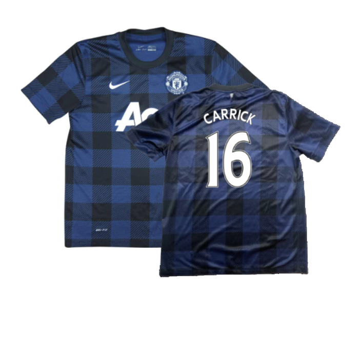 Manchester United 2013-14 Away Shirt (Excellent) (Carrick 16)