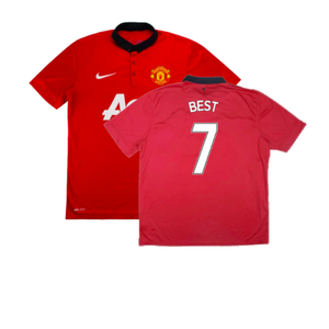 Manchester United 2013-14 Home Shirt (Good) (Best 7)_0