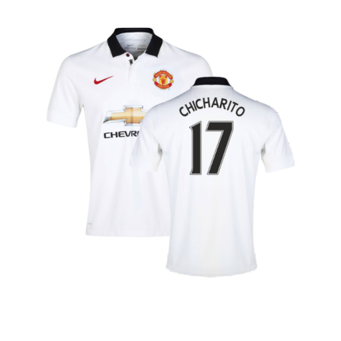 Manchester United 2014-15 Away Shirt (3XL) (Excellent) (Chicharito 17)