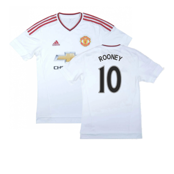 Manchester United 2015-16 Away Shirt (Very Good) (Rooney 10)