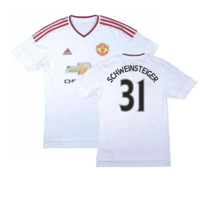 Manchester United 2015-16 Away Shirt (15-16 years) (Very Good) (Schweinsteiger 31)