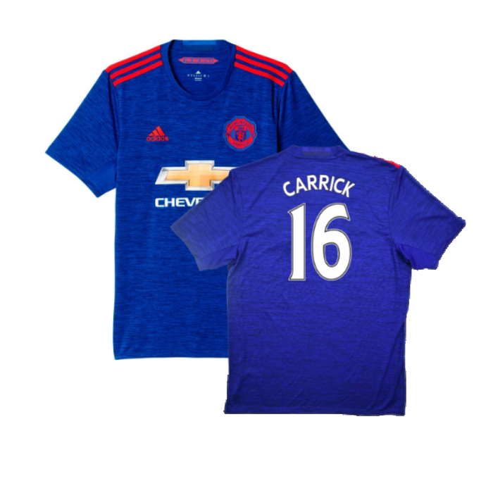 Manchester United 2016-17 Away Shirt (L) (Excellent) (Carrick 16)