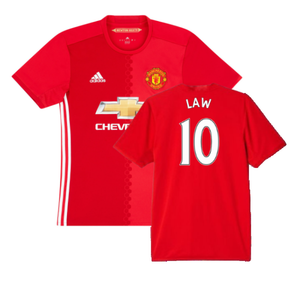 Manchester United 2016-17 Home (XL) (Excellent) (Law 10)_0