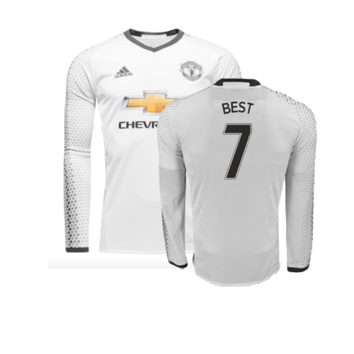 Manchester United 2016-17 Long Sleeve Third Shirt (9-10y) Rashford #19 (Mint) (Best 7)