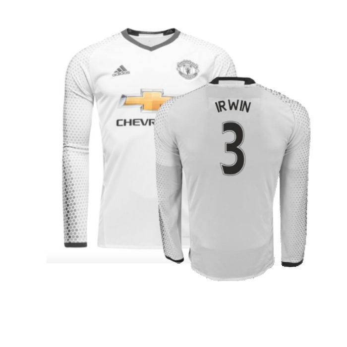 Manchester United 2016-17 Long Sleeve Third Shirt (9-10y) Rashford #19 (Mint) (Irwin 3)