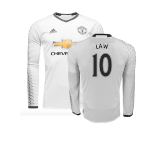 Manchester United 2016-17 Long Sleeve Third Shirt (9-10y) Rashford #19 (Mint) (Law 10)_0