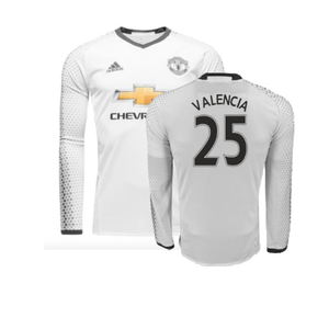 Manchester United 2016-17 Long Sleeve Third Shirt (9-10y) Rashford #19 (Mint) (Valencia 25)_0