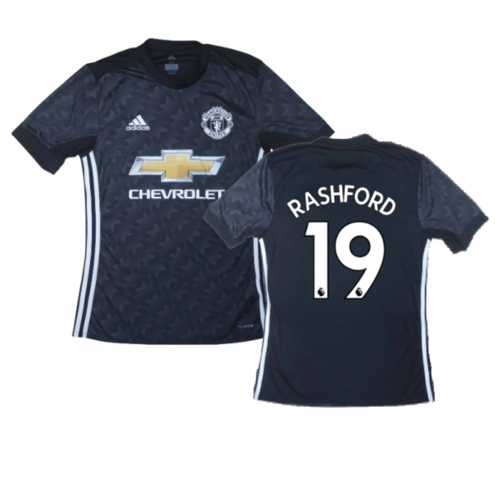Manchester United 2017-18 Away Shirt (M) (Rashford 19) (Very Good)