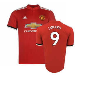 Manchester United 2017-18 Home Shirt (XLB) (Very Good) (Lukaku 9)_0