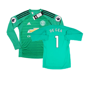 Manchester United 2018-19 GK Home Long Sleeve Shirt (MB) (De Gea #1) (BNWT) (De Gea 1)_0