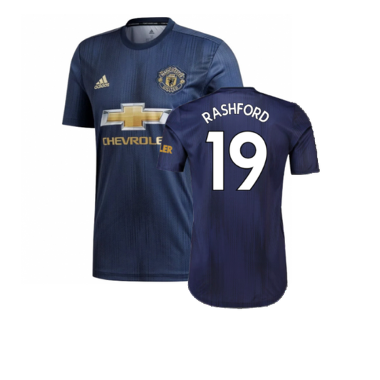 Manchester United 2018-19 Third Shirt (S) (Excellent) (Rashford 19)_0