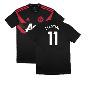 Manchester United 2018-2019 Adidas Training Shirt (S) (Mint) (Martial 11)_0