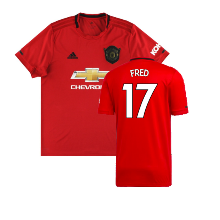 Manchester United 2019-20 Home Shirt (XL) (Very Good) (Fred 17)