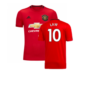 Manchester United 2019-20 Home Shirt (M) (Excellent) (Law 10)_0