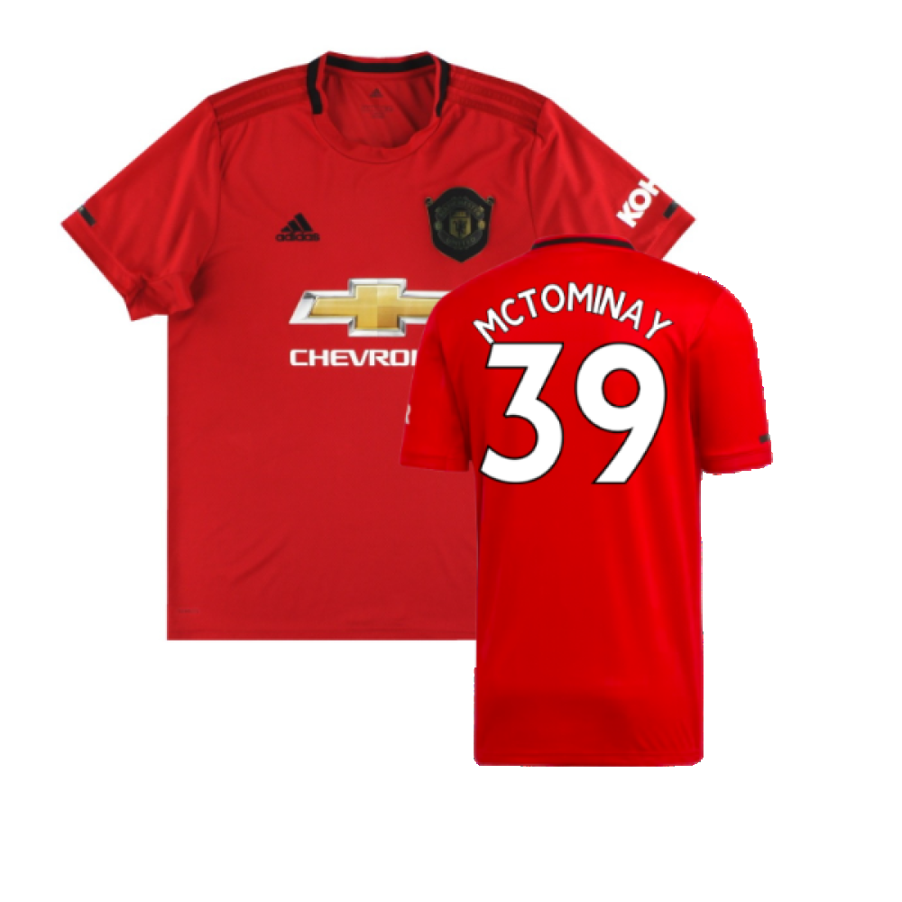 Manchester United 2019-20 Home Shirt (Mint) (McTominay 39)_0