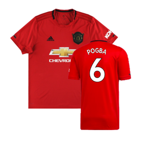 Manchester United 2019-20 Home Shirt (Excellent) (Pogba 6)_0