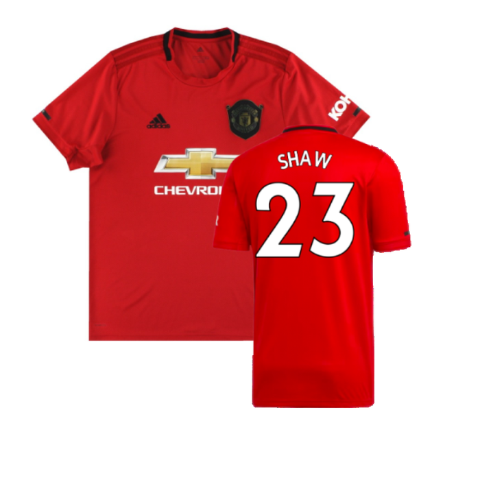 Manchester United 2019-20 Home Shirt (Excellent) (Shaw 23)