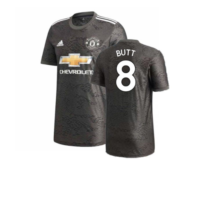 Manchester United 2020-21 Away Shirt (7-8y) (Mint) (BUTT 8)