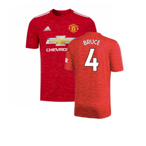 Manchester United 2020-21 Home Shirt (L) (Excellent) (BRUCE 4)_0